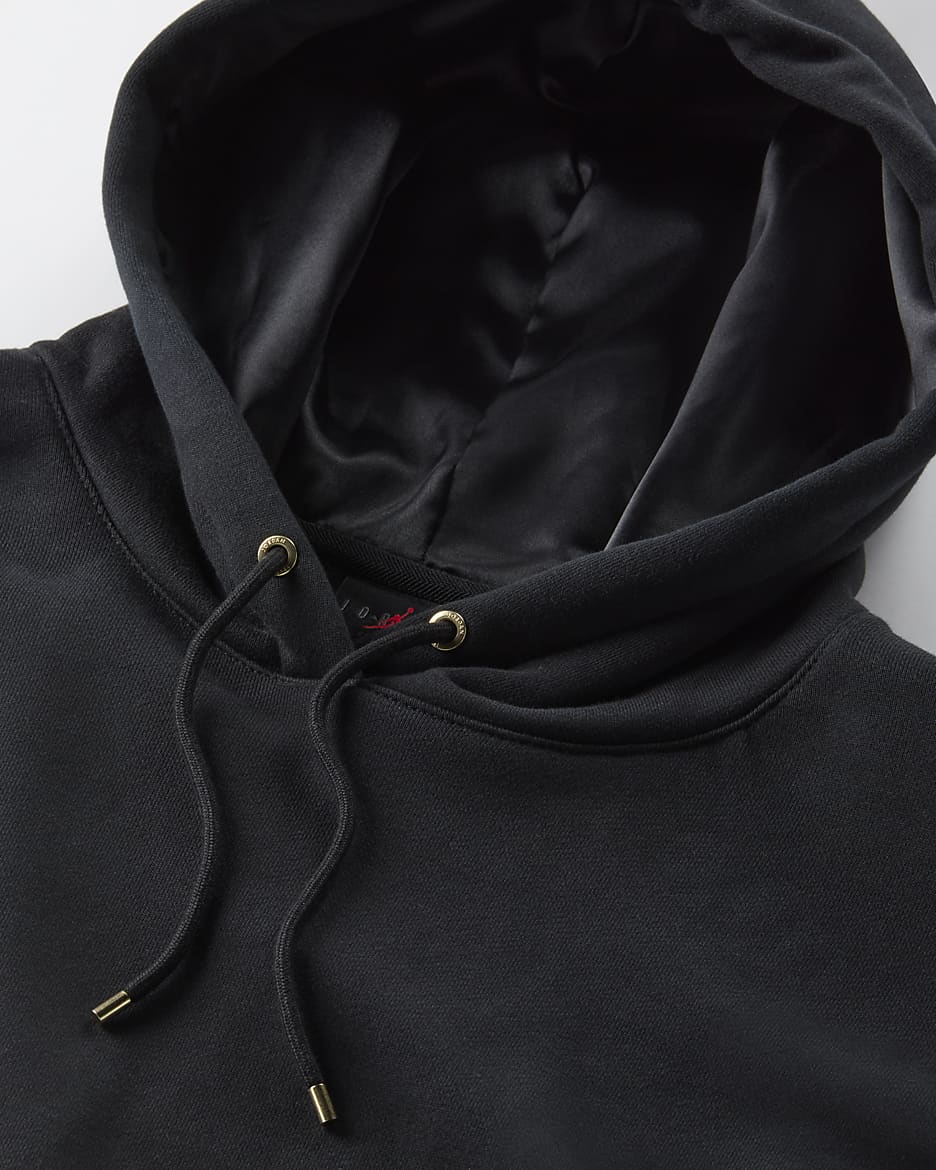 Jordan Flight Fleece Women s Satin Lined Pullover Hoodie. Nike UK